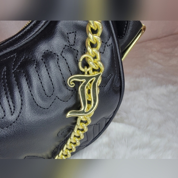 NWT Juicy Couture Black Crossbody - Picture 4 of 10